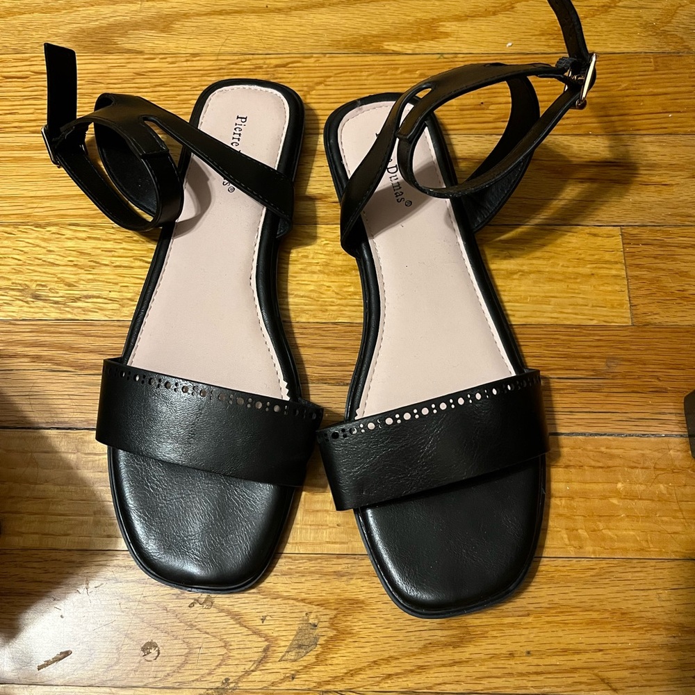 Brown sandals